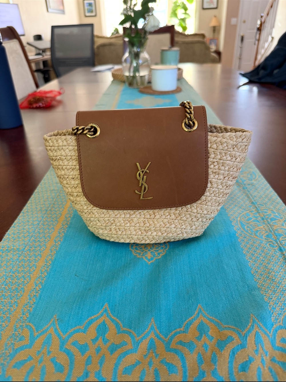 MINi MANON RAFFIA YSL BAG - Picture 3 of 3